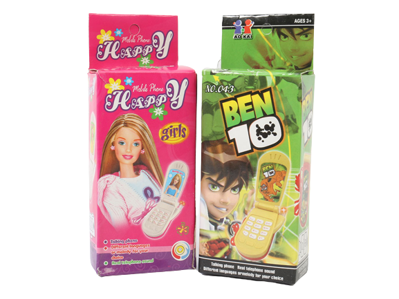 موبایل تاشو موزیکال و چراغدار اسباب بازی