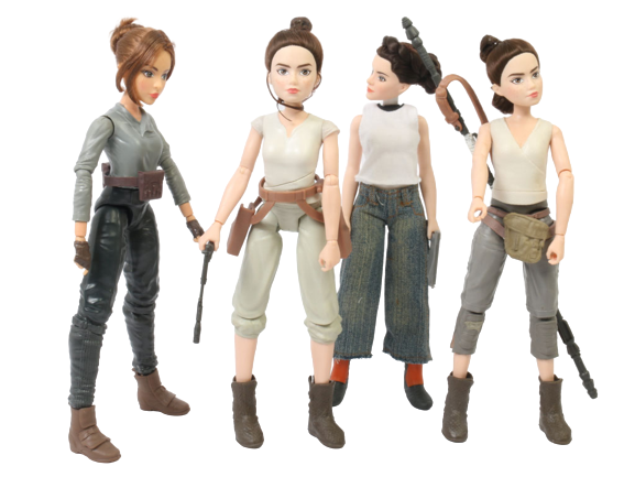 فیگور مفصلی دختران جنگ ستارگان