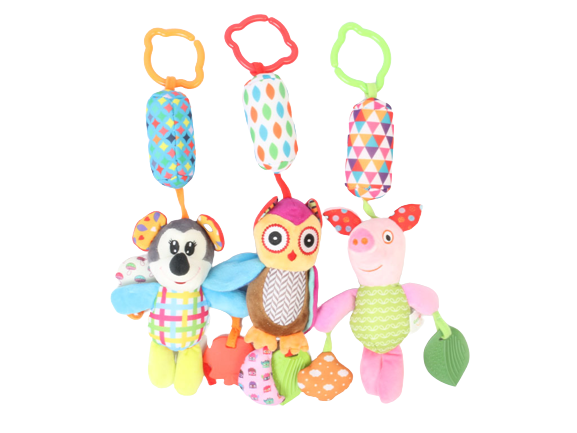 آویز کریر جغجغه ای و سوتی نوزادی ارث ماما Earth Mama