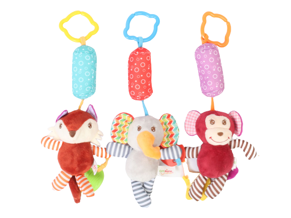 آویز کریر جغجغه ای نوزادی ارث ماما Earth Mama