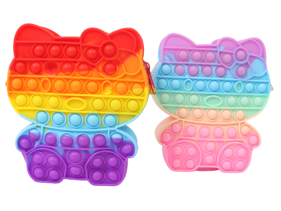 کیف سیلیکونی دخترانه مدل پاپ ایت طرح کیتی