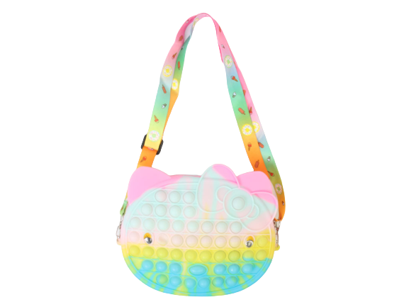 کیف سیلیکونی دخترانه مدل پاپ ایت طرح کیتی