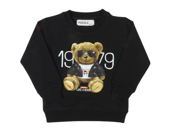 بلوز پسرانه طرح تدی پازل puzzle