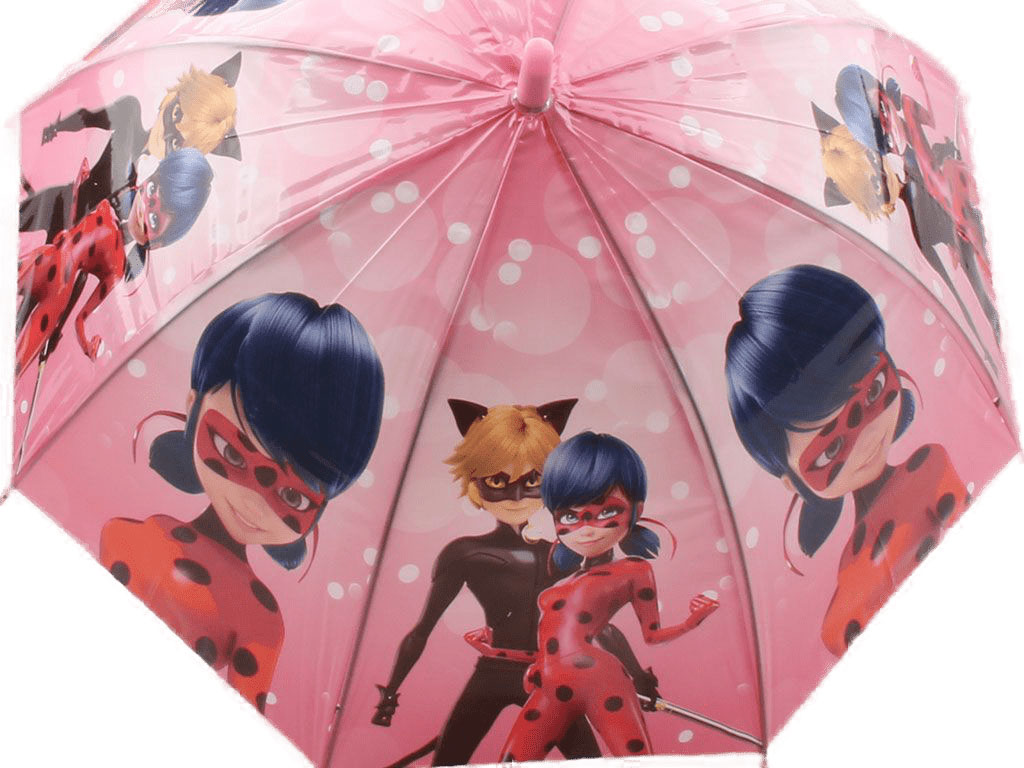 چتر شیشه ای دختر کفشدوزکی