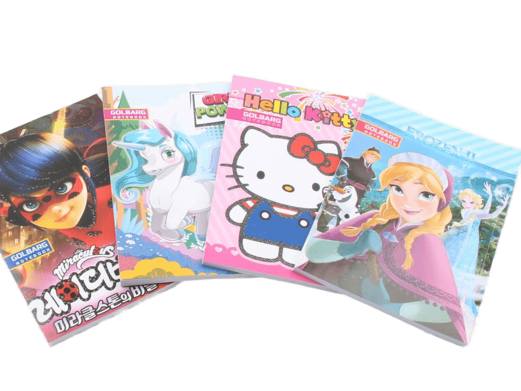 دفتر مشق چسبی 80 برگ اکلیلی