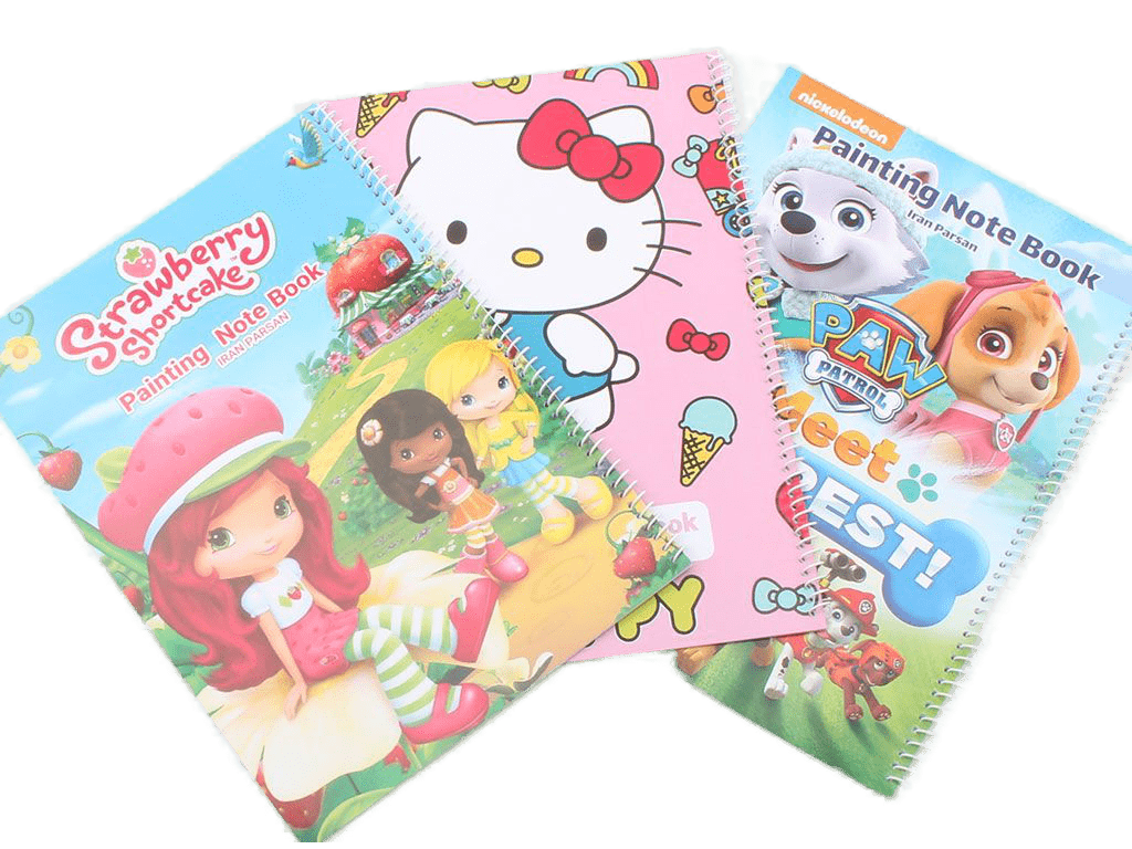 دفتر نقاشی سیمی 20 برگ