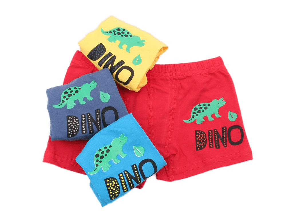 شورت پادار طرح دایناسور (4-3 سال)