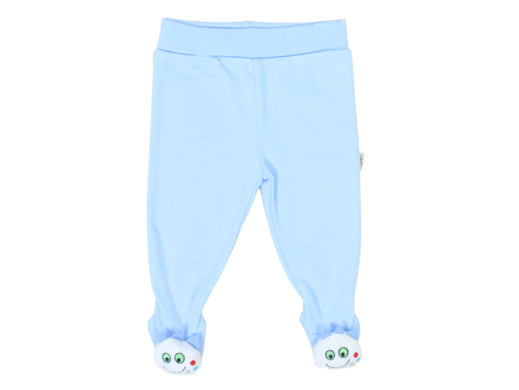 شلوار جوراب دار نوزادی عروسکی جغجغه ای مینی داملا mini damla