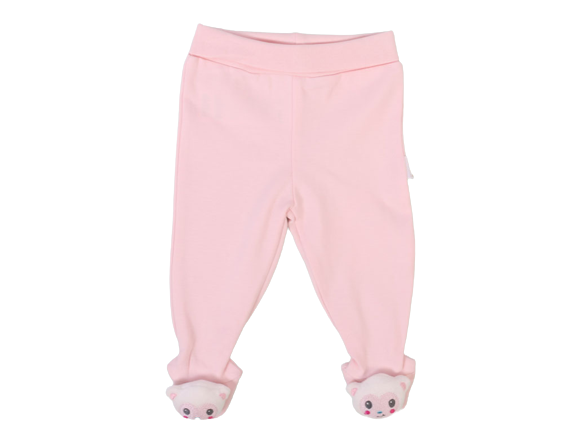 شلوار جوراب دار نوزادی عروسکی جغجغه ای مینی داملا mini damla