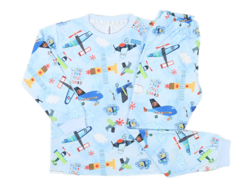 بلوز و شلوار راحتی پسرانه طرحدار کیدومکس kido max