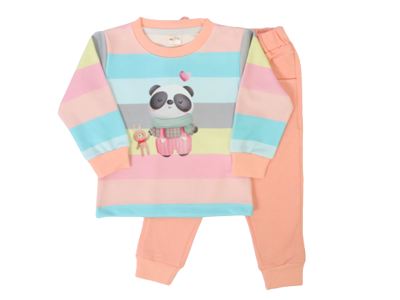 بلوز و شلوار راحتی دخترانه کیدومکس kido max