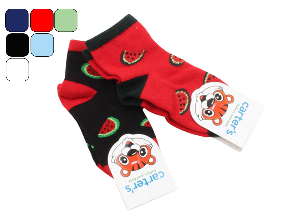 جوراب ساق دار طرح هندوانه ( 4-3 سال)