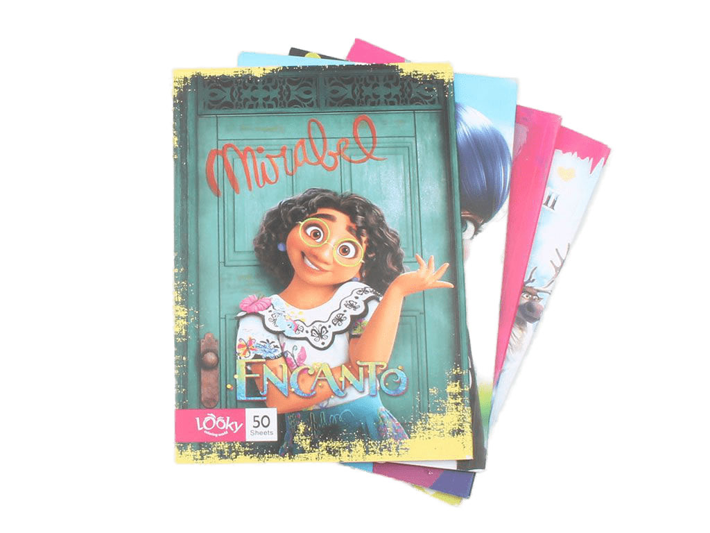 دفتر مشق  50 برگ فانتزی