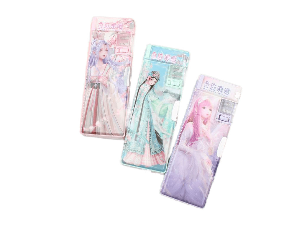 جامدادی دکمه ای فانتزی دخترانه