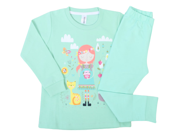 بلوز و شلوار راحتی دخترانه کیدومکس kido max