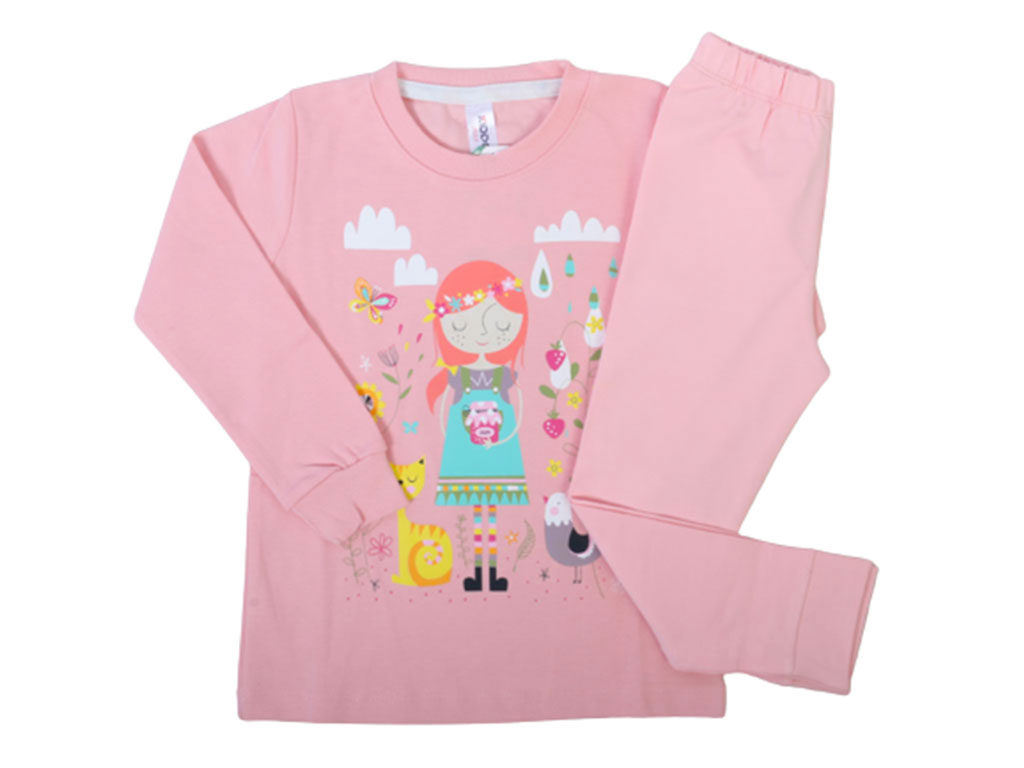 بلوز و شلوار راحتی دخترانه کیدومکس kido max