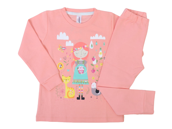 بلوز و شلوار راحتی دخترانه کیدومکس kido max