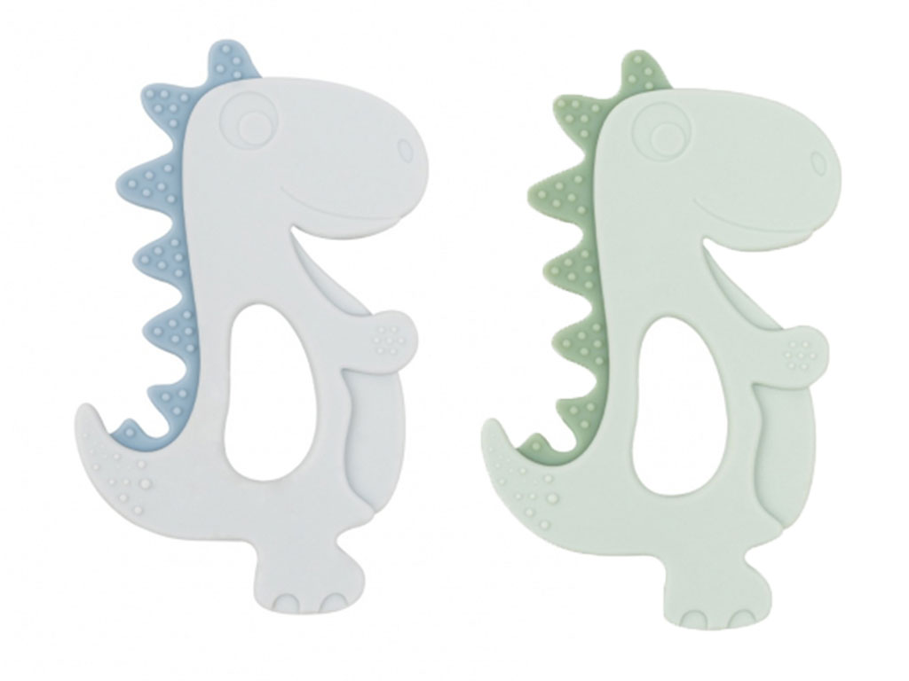 دندانگیر سیلیکونی طرح دایناسور کیکابو kikka boo