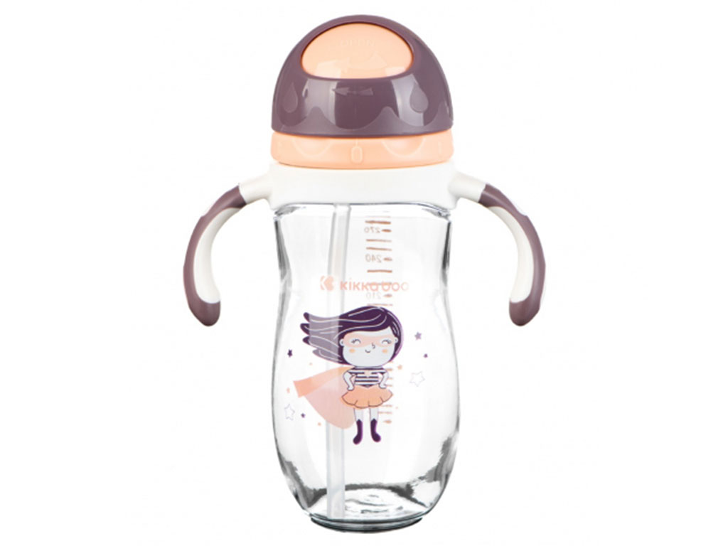 لیوان نی دار نوزاد و کودک 300 میلی لیتر کیکابو kikka boo