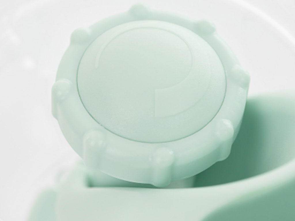 شیردوش دستی و ماساژور مدل پمپی همراه با شیشه شیر 180 میل مدل Elsie کیکابو kikka boo