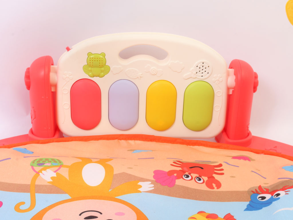 تشک بازی نوزادی موزیکال دارای پیانو مدل baby fitness piano