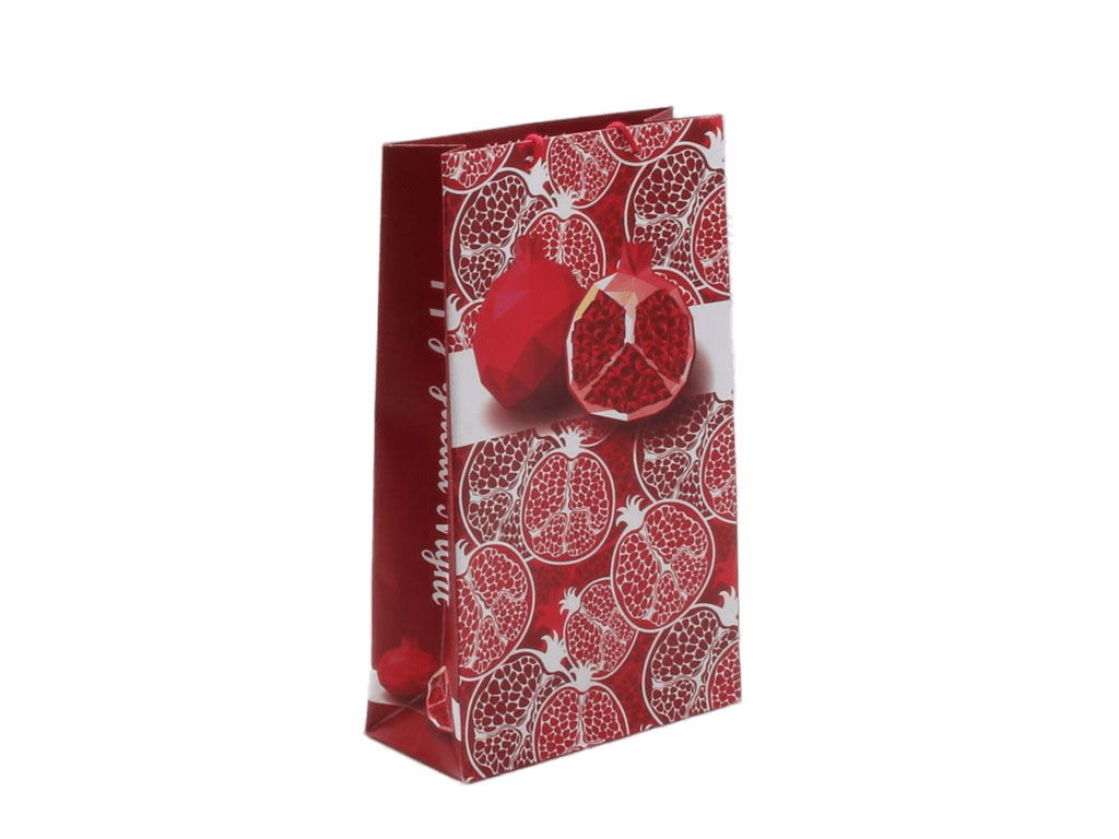 پاکت هدیه طرح انار شب یلدا (سایز متوسط)