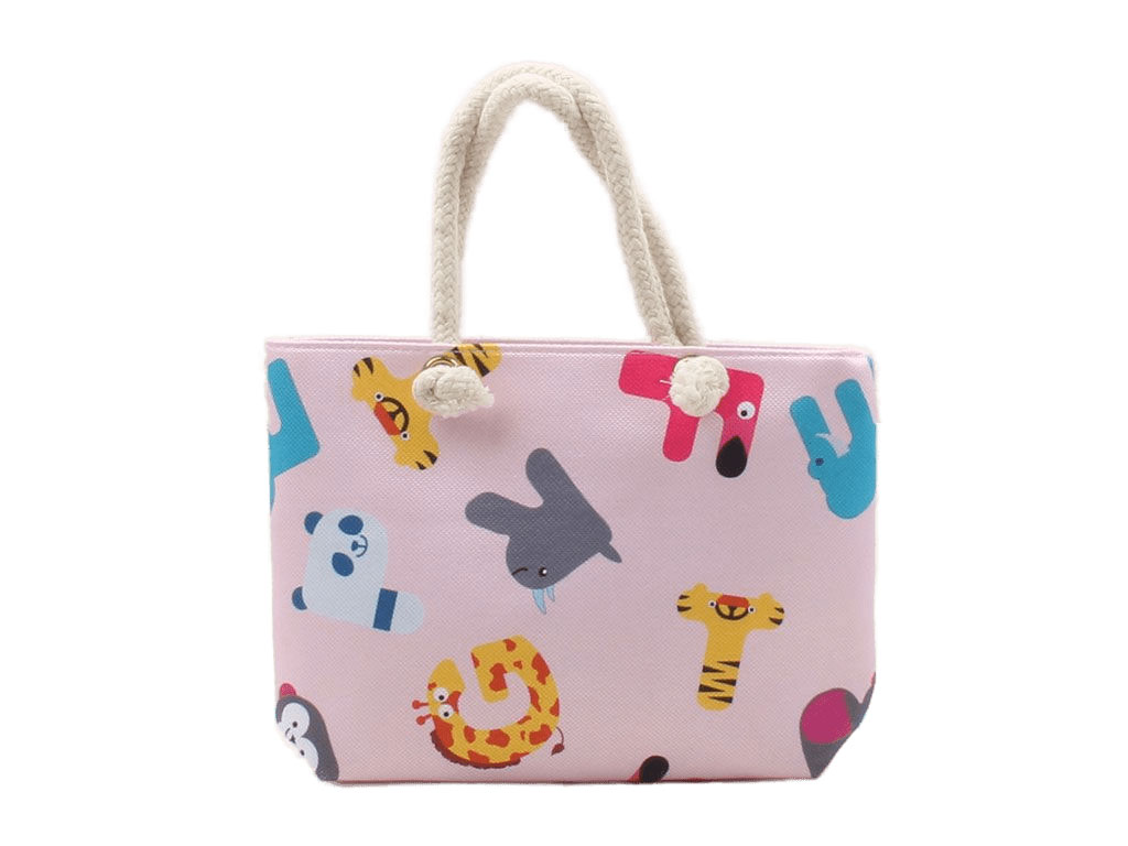 کیف دسته کنفی حیوانات فانتزی