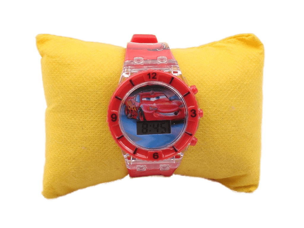 ساعت مچی  کامپیوتری چراغ دار