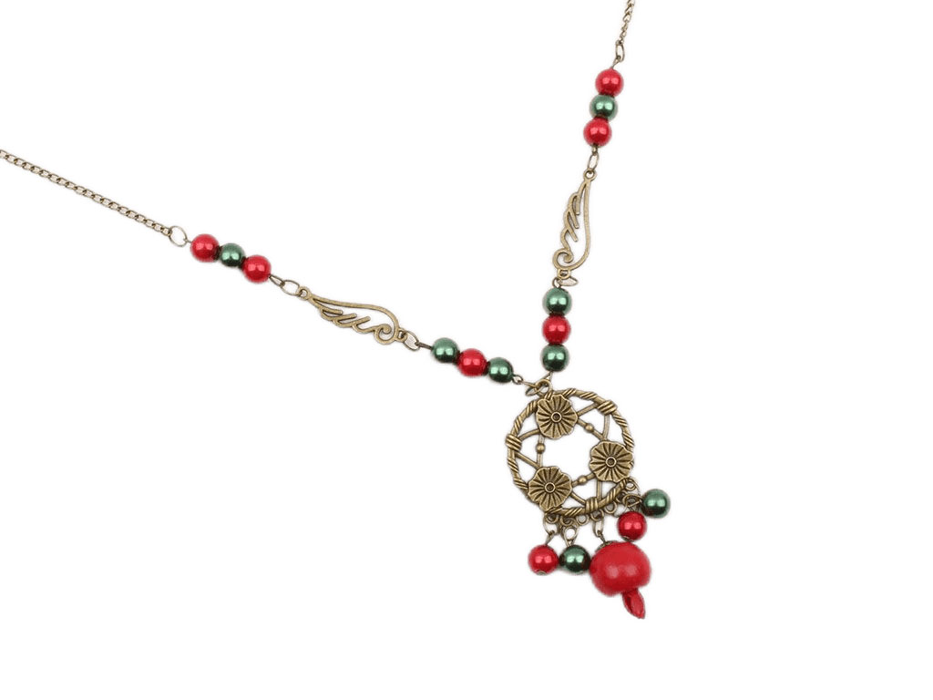 گردنبند طرح انار شب یلدا