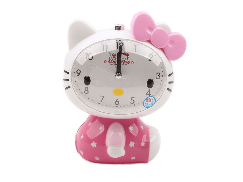 ساعت رومیزی هلوکیتی Hello kitty