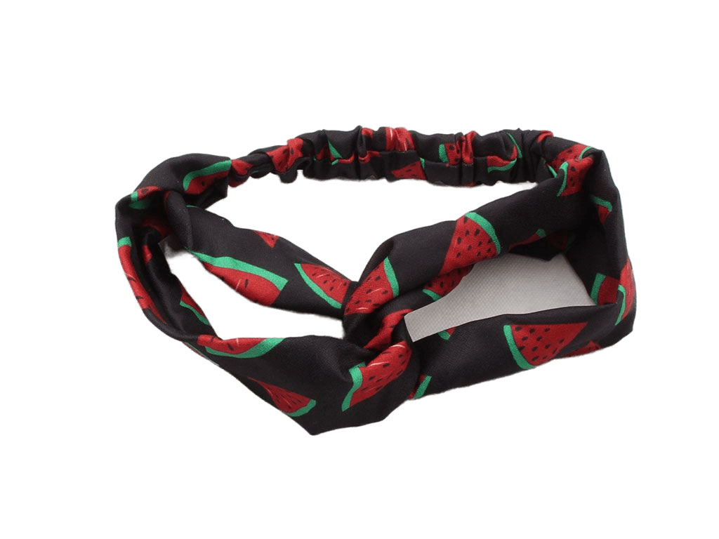 هدبند گره ای طرح انار و هندوانه شب یلدا