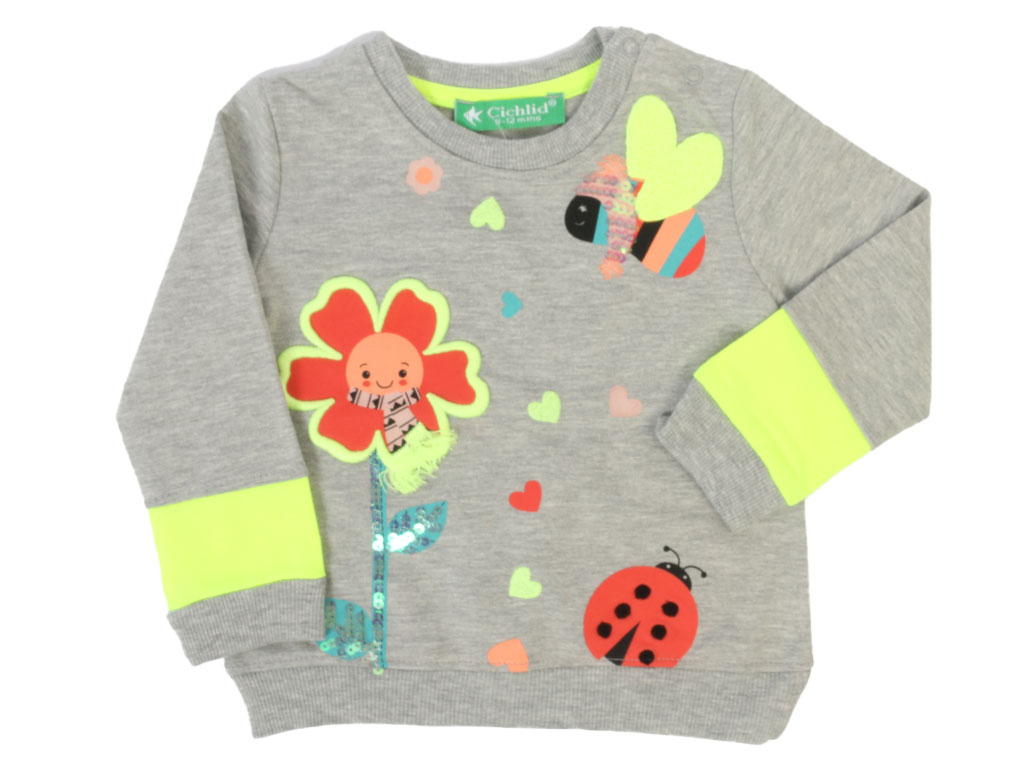 بلوز آستین بلند نوزادی دخترانه سیچلاید cichlid