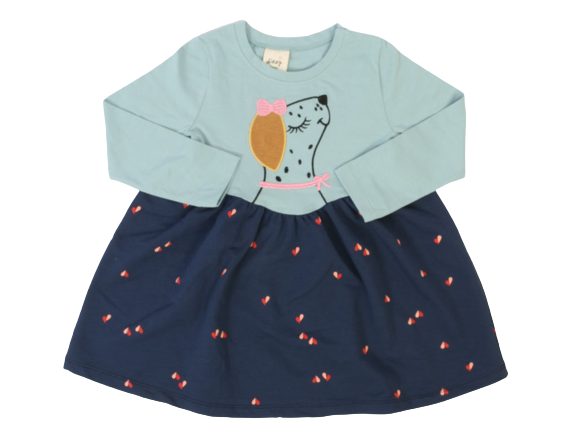 پیراهن دخترانه طرح دار ozzy