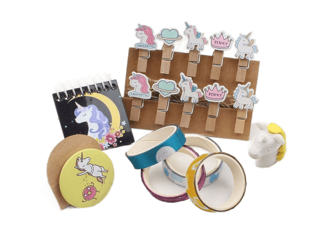 پک کادویی لوازم تحریر اسب تک شاخ (5 تکه)