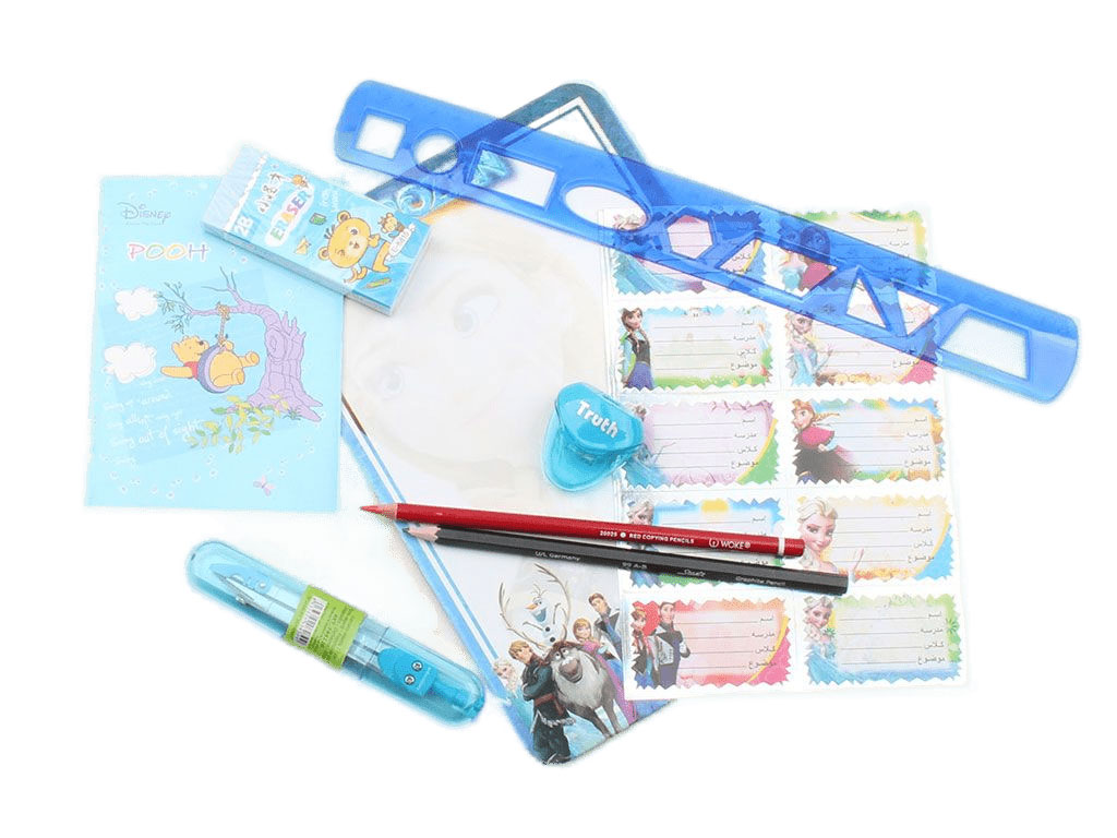 پک کادویی لوازم تحریر (9 تکه)