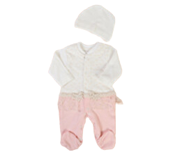 سرهمی جورابدار با کلاه bebe latte