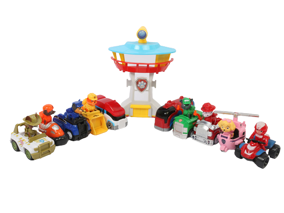 ست برج مراقبت سگ های نگهبان اسباب بازی