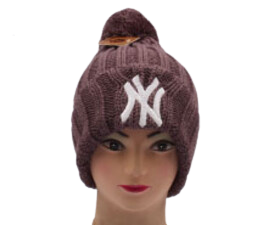 کلاه بافت لبه دوبل (6 سال به بالا)