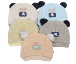 کلاه نوزادی پولیشی (3-1 ماه)