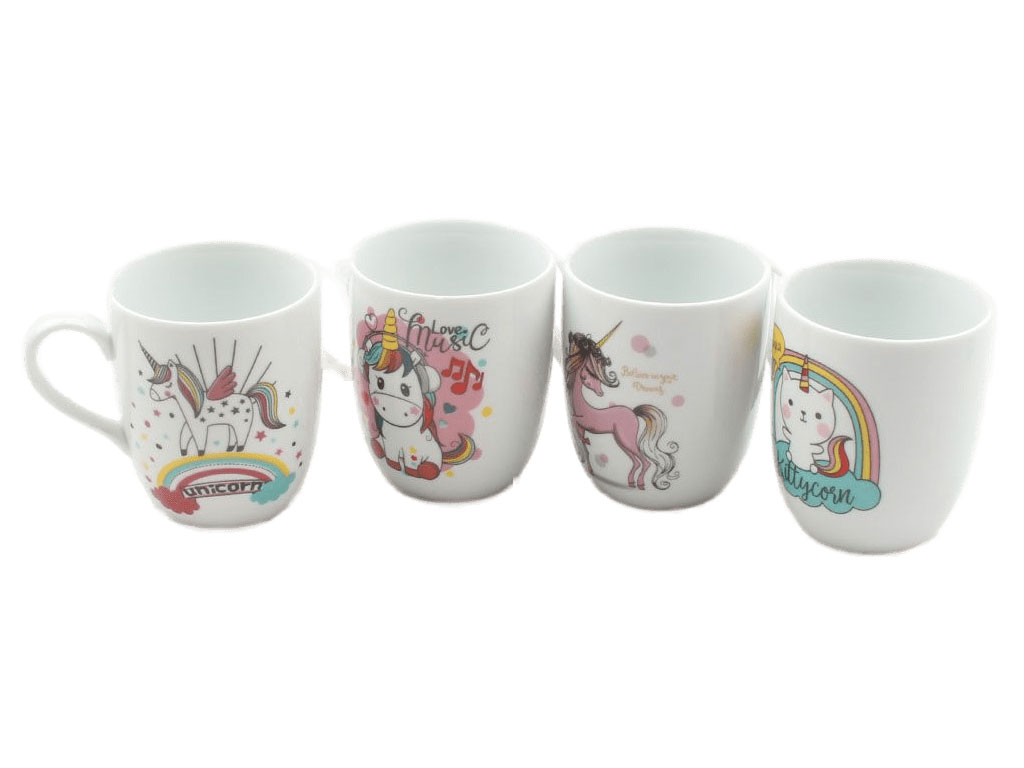 لیوان سرامیکی اسب تک شاخ