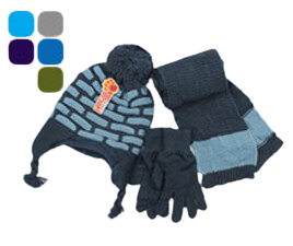 ست کلاه و شال گردن و دستکش (8-5 سال)