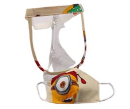 ست ماسک و شیلد مینیون