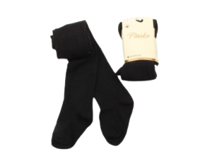 جوراب شلواری ساده مشکی