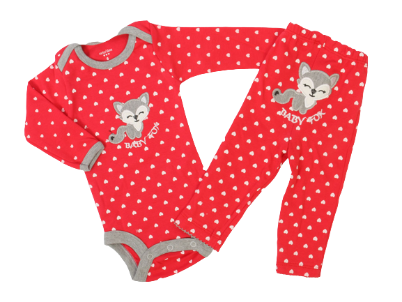 بادی و شلوار دخترانه خالدار کارترز carters