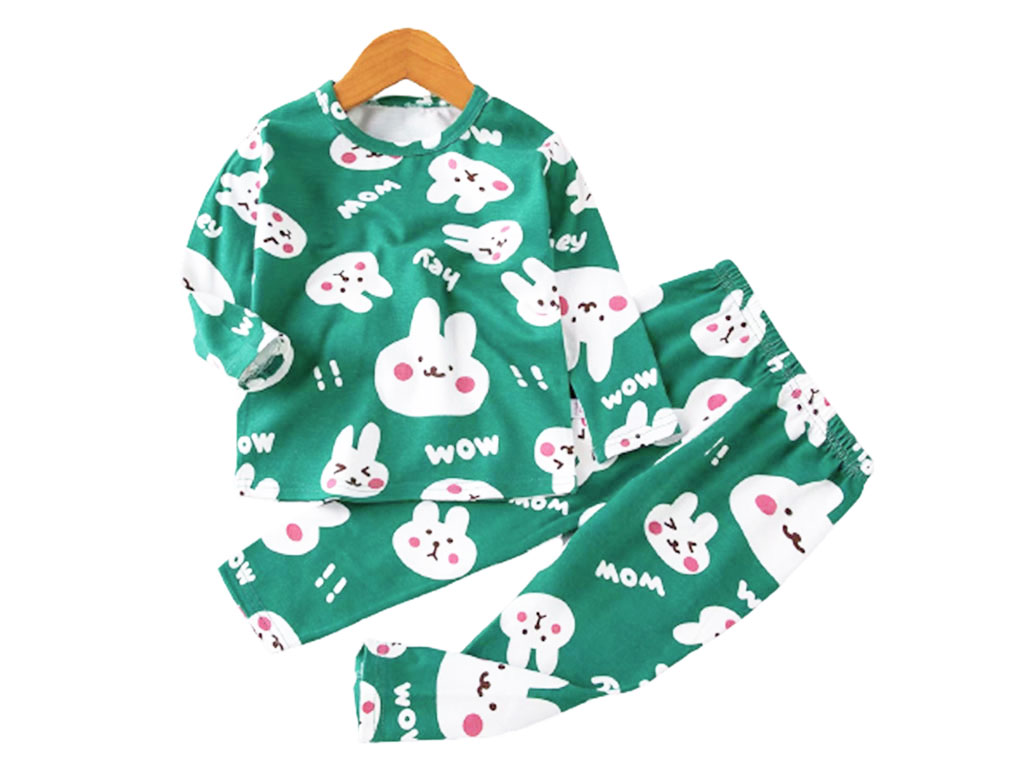 بلوز و شلوار راحتی دخترانه طرح خرگوش