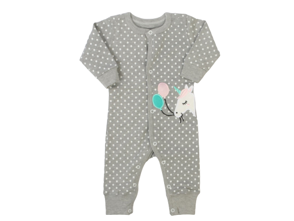 سرهمی نوزادی دخترانه طرح اسب تک شاخ بیبی baby