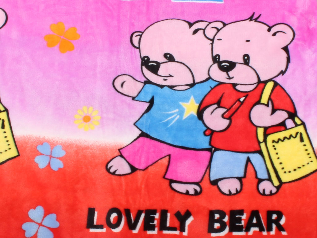 پتو ژله ای تک نفره طرح خرس