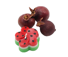 شمع سه رنگ یلدا طرح گل