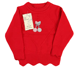 بلوز بافت love baby