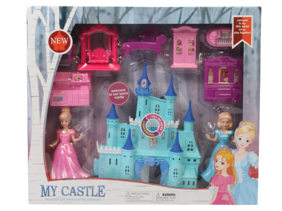 قصر موزیکال پرنسس به همراه فیگور و وسایل